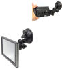 Picture of LycoGear Enhancd Strong Car Windshield Suction Cup Mount for Edge CS and CTS Evolution w/Dual Ball Socket Adapter to Allow Best Viewing Position