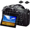 Picture of PCTC Tempered Glass Screen Protector Skin Film for Sony rx 10 Mark III RX10 III RX10 IV DSC-RX10M3 A9 A7 III A7II A99II A99 Mark ii A77 Mark ii (3 +2 Pack)