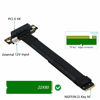 Picture of HLT M.2 NGFF Key M to PCIe 3.0 4X Extension Cable (90°Right Angle PCI-E Slot)
