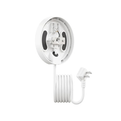 Picture of Wyze Floodlight Cam Plug-in Mount for Wyze Floodlight Cameras v1/v2/Pro, Electrical Box with 20ft Weather-Resistant Outdoor Power Cable, Easy Installation (White)