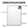 Picture of Tablet Skin Compatible with Amazon Kindle Paperwhite 12th (2024) - Solid White - Premium 3M Vinyl Protective Wrap Decal Cover - Easy to Apply | Crafted in The USA by MightySkins
