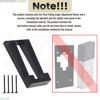 Picture of Karbay R-ing Doorbell Siding Mount/Vinyl Siding Angle Adjustment Mount for Ring Video Doorbell, Ring 2, Ring 3, Ring 3 Plus Video Doorbell for Standard Style Siding