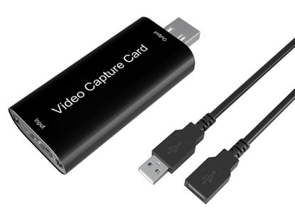 Picture of DiamondTiger Capture Card for Streaming - 4K HDMI Video Capture Card,Cam Link Card Game Audio Capture Adapter,HDMI to USB 2.0 Record Capture Device for Streaming, Gaming,Live Broadcasting