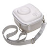 Picture of LTGEM Hard Case for Fujifilm Instax Mini 12 / Mini 11 / Mini 10 / Mini 9 / Mini 8 / Mini 7/ Mini 7+ Instant Camera - Storage Protective Carrying Bag with Shoulder Strap （Clay White）