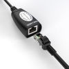 Picture of SNLLMZI USB to cat5 Adapter, USB Over RJ45 Ethernet for Cat5/Cat5e/Cat6/Cat7/Cat8 Extension Cable Adapter, USB 2.0 Extender Over Cat Extender Cable Adapter
