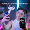 Picture of VILTROX RGB Video Light, Selfie Light, Portable LED Phone Light with Clip, Rechargeable on Camera Video Light with App Control, for Phone,Laptop,Camera,iPad, video recording for TikTok,YouTube,Vlog