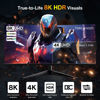 Picture of IVANKY 8K Mini DisplayPort to DisplayPort Cable 3.3ft, Bi-Directional Mini DP to DP Cable 8K@60Hz, 4K@144Hz, 32.4Gbps HDR, Thunderbolt to DisplayPort, Aluminum Shell, Gold-Plated Braided for MacBook