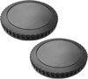 Picture of Body Cap Cover for Canon EF-S EOS 90D 80D 77D 70D 60D 5Ds 1DX 5D 7D / 6D Mark II III 200D Rebel T7 T6 T5 T3 T8i T6i T7i T6S T4i T5i SL3 SL2 DSLR Cameras,Hxdzieory [2 Pack]
