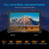 Picture of FEELWORLD T10 10.1 Inch Aluminium Camera Field DSLR Monitor Touchscreen Waveform HDR 3D LUT Out F970 Install and Power Kit