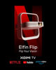 Picture of XGIMI Elfin Flip 2024 NEW Portable Projector, 1080P Resolution Outdoor Projector, Licensed Netflix, Build-in Adjustable Stand, Lightweight and Compact Design, 400 ISO Lumens, Screen Adaption