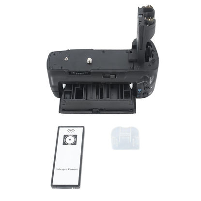 Picture of DSTE Replacement for Pro IR Remote BG-E6 BGE6 Vertical Battery Grip Compatible Canon EOS 5D Mark II 5D2 Camera as LP-E6 LP-E6N
