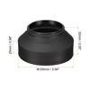 Picture of PATIKIL 62mm Camera Lens Hood, Rubber Collapsible Lens Protector Anti-Reflection Blocks Excess Sunlight Enhance Camera Photography for Nikon, for Fujifilm, for Pentax, for Leica