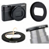 Picture of JJC Dedicated Metal Filter Adapter Lens Adapter for Sony ZV-1 II RX100 VII VI RX100M7 RX100M6 for Canon G5X Mark II Installing 52mm UV CPL ND Filter,Includes 52mm Snap-On Lens Cap & Cap Keeper String