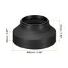 Picture of PATIKIL 58mm Camera Lens Hood, Rubber Collapsible Lens Protector Anti-Reflection Blocks Excess Sunlight Enhance Camera Photography for Nikon, for Fujifilm, for Pentax, for Leica