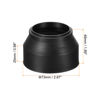 Picture of PATIKIL 52mm Camera Lens Hood, Rubber Collapsible Lens Protector Anti-Reflection Blocks Excess Sunlight Enhance Camera Photography for Nikon, for Fujifilm, for Pentax, for Leica