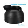 Picture of PATIKIL 52mm Camera Lens Hood, Rubber Collapsible Lens Protector Anti-Reflection Blocks Excess Sunlight Enhance Camera Photography for Nikon, for Fujifilm, for Pentax, for Leica
