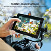 Picture of FEELWORLD F5 Pro X 5.5 Inch 1600nits Daylight Visible DSLR Camera Field 4K Monitor with 3D LUT HDMI Touchscreen Monitor Video Monitor 4K-HDMI DC Input Output Include Battery+Carry Case Bundle