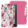 Picture of Famavala Transparent Case for 7" Amazon Kindle Paperwhite Signature Edition (12th Generation, 2024 Release) and Kindle Colorsoft Signature Edition (1st Gen), Clear Back Cover (Rose Floral)
