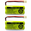 Picture of OXWINOU Replacement Battery BT183342/BT283342 BT166342/BT266342 BT162342 / BT262342 BT166342 Compatible with CS6114 CS6419 CS6719 AT&T EL52300 CL80112 CS6719-2 2.4V 400mAh (2 Pack)