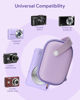 Picture of SQERO Camera Case for Digital Camera CAMKORY DC403 FHD 1080P/ KODAK PIXPRO FZ55/ FZ45/ Gavonde W08-C/STUOGYUM DC402-AF, Travel Carrying Case Bag (Violet)