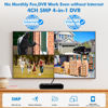 Picture of Fuers H.265+ 5MP FHD 4 Channel DVR for Home Security Camera System with AI Human Detection, Hybrid 4-in-1(Analog/AHD/TVI/XVI) Surveillance CCTV DVR Recorder, Remote Access, Email Alarm