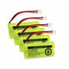 Picture of Kruta BT18433 BT28433 2.4V 800mAh Ni-MH Cordless Phone Battery Pack Compatible with BT18433/BT28433 CS6219 CS6229 DS6301 DS6151 DS6101 BT184342 BT284342 BT-1011 BT-1018 BT-1022 BT-1031 （4 Pack）