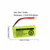 Picture of Kruta BT18433 BT28433 2.4V 800mAh Ni-MH Cordless Phone Battery Pack Compatible with BT18433/BT28433 CS6219 CS6229 DS6301 DS6151 DS6101 BT184342 BT284342 BT-1011 BT-1018 BT-1022 BT-1031 （4 Pack）