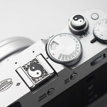 Picture of DBZZ Camera Soft Release Button, Shutter Button for Fujifilm X-T5 X-T4 X-T3 X-T30 X-T30 II X-T20 X-PRO3 X100VI X100V X-E4 X-E3 for Nikon zf (Eight Diagrams Set)