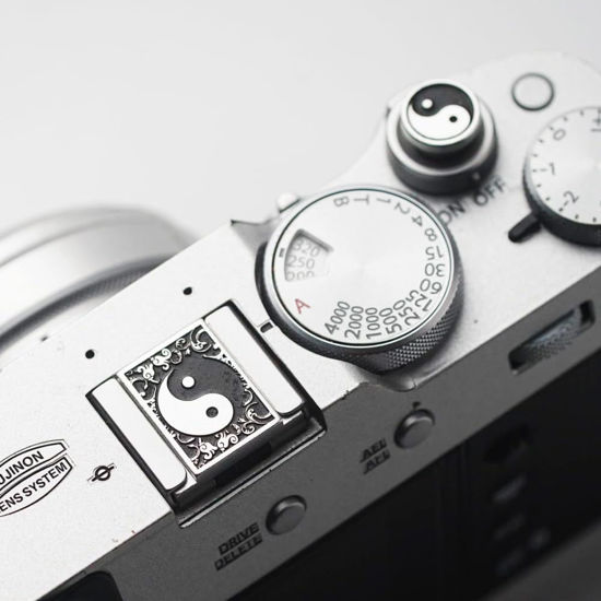 Picture of DBZZ Camera Soft Release Button, Shutter Button for Fujifilm X-T5 X-T4 X-T3 X-T30 X-T30 II X-T20 X-PRO3 X100VI X100V X-E4 X-E3 for Nikon zf (Eight Diagrams Set)
