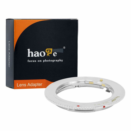 Picture of Haoge Manual Lens Mount Adapter for Sony E Mount Lens to Nikon Z Mount Mirrorless Camera Such as Z7II Z6ii Z6 Z7 Z50