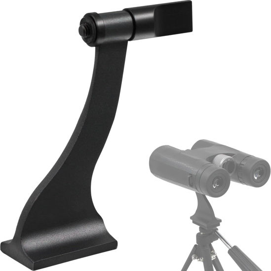 Picture of Tydeux Binocular Tripod Adapter, Binocular Mount 1/4" Threading Mount Aluminium, Tripod Adapter for Bird Watching, Travel and Hiking, Theater and Concert, Sports Events, Bino Tripod Adapter