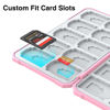 Picture of THELIFELICIOUS SD Card Holder Memory Card Case for SD/TF Cards, Memory Storage Organizer for 20 SDXC SDHC and 20 TF Cards