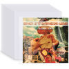 Picture of Record Sleeves for Vinyl Record, 50 Clear Plastic 12“ LP Record Sleeves Outer, 12.75" x 12.75" 3.2 Mil Album Covers, Protective Single & Double Record Sleeves for Vinyl Record Albums Protection