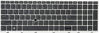 Picture of Replacement Keyboard for HP EliteBook 850 G5 850 G6 755 G5, Zbook 15u G5 & Zbook 15u G6 Laptop, HP Elitebook 850 G6 Keyboad with Silver Frame wih Backlit with Point US Layout