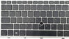 Picture of Replacement Keyboard for HP EliteBook 850 G5 850 G6 755 G5, Zbook 15u G5 & Zbook 15u G6 Laptop, HP Elitebook 850 G6 Keyboad with Silver Frame wih Backlit with Point US Layout