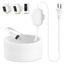Picture of 30ft Power Adapter Compatible with Spotlight Cam Plus/Pro (Battery), Long Flat and Weather Resistant Extension Power Cord for Security Camera, White