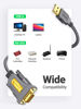 Picture of UGREEN 3ft USB to Serial Adapter, Serial to USB Adapter DB9 Male 9 Pin with PL2303 Chipset, PVC jacket, RS232 to USB Cable for Windows 11 10 8.1 8 7 XP Vista, Mac OS, Linux