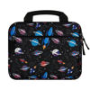 Picture of Choco Mocha 10 Inch Kids Tablet Sleeve Bag for Boys, Kids Tablet Carrying Case for Fire 7, Fire HD 8 Tablet, Kindle Kids Edition, iPad,Toddler Tablet Bag, Rocket Black