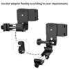 Picture of SOH Mingying Backpack Shoulder Strap Mount Bag Belt Shoulder Strap Clip Holder for Phone, 360° Rotation Hand Free Phone Backpack Clamp Mount for Video Recording, POV/Vlog