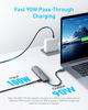 Picture of Anker USB-C Hub (5-in-1), 4K@30Hz HDMI with 100W Max Power Delivery, USB-C and USB-A Data Ports, Compact and Stylish for MacBook, Dell XPS, and More (Charger Not Included)