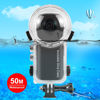 Picture of Invisible Dive Case for Insta360 X4, FotStdio Insta 360 X4 Waterproof Case 50m/164ft Underwater Diving Housing Cover Protective Sealed Shell Photography Housings Action Camera Accessories