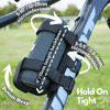 Picture of Portable Bike Golf-Cart Speaker Mount - Adjustable Strap Holder for Portable Speaker, Waterproof Speaker Mount for UTV, Electric Bike, Golf Cart Decorations, Electric Scooter Accessories