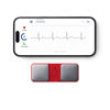 Picture of KardiaMobile RED 1-Lead Personal EKG Monitor - Record EKGs at Home - Detects AFib and Irregular Arrhythmias - Instant Results in 30 Seconds - Works with Most Smartphones - FSA/HSA Eligible