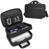 Picture of CURMIO Projector Carrying Case, Projector Bag Compatible with Epson and Most Major Projector, Bag Only, Black (Patented Design)