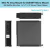 Picture of JINGCHENGMEI Wall Mount for Mini PC, Compatible with Dell OptiPlex Micro Form Factor Case, VESA and Under Desk Available, Fits MFF 7080, 7060, 7010, 5060, 3040, 3046, 3050, 3060, 3090 and More(HDM)
