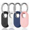 Picture of [4 Pack] Compatible with Samsung Smart tag 2 case, Silicone with Samsung Galaxy SmartTag2 Keychain Full Body Shockproof, Anti-Scratch for Backpacks, Car Keys,Luggage, Valuables and More