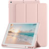 Picture of Mastten Compatible with iPad 9th/8th/7th Generation Case, for iPad 10.2 Inch Case with Pencil Holder, TPU Smart Stand Back Cover 2021/2020/2019, Auto Wake/Sleep, Rose Pink