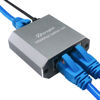 Picture of Ethernet splitter 1 to 2,Ethernet splitter,ethernet switch 2 port,1000Mbps ethernet hub,usb powered ethernet switch,dual ethernet splitter,cat 6 splitter 1 in 2 out,cat 5 splitter 1 to 2 high speed