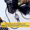 Picture of Ethernet splitter 1 to 2,Ethernet splitter,ethernet switch 2 port,1000Mbps ethernet hub,usb powered ethernet switch,dual ethernet splitter,cat 6 splitter 1 in 2 out,cat 5 splitter 1 to 2 high speed