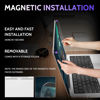 Picture of Peslv Magnetic Anti Blue Light Screen Protector for MacBook Air 13 Inch (2018-2021, M1), Removable Glare Filter for 13.3" Mac Laptop Computer
